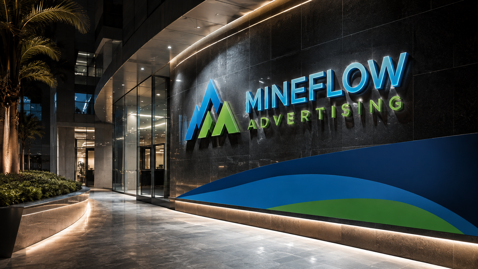 Mineflow Advertising completed project