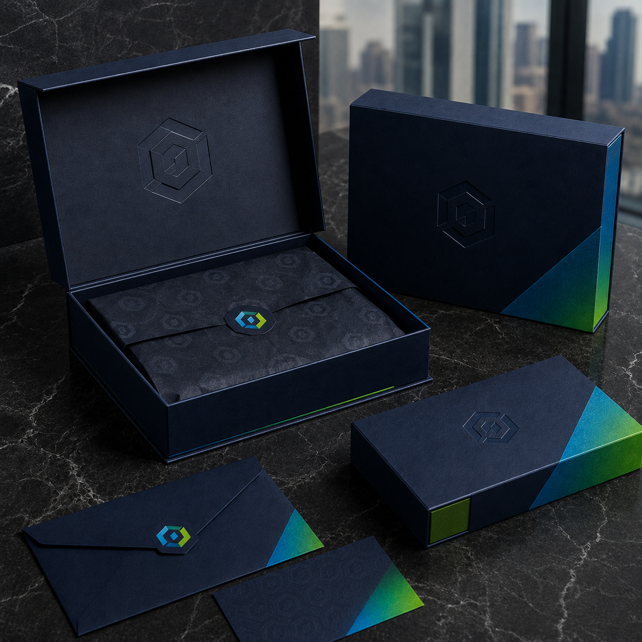 Premium branded packaging
