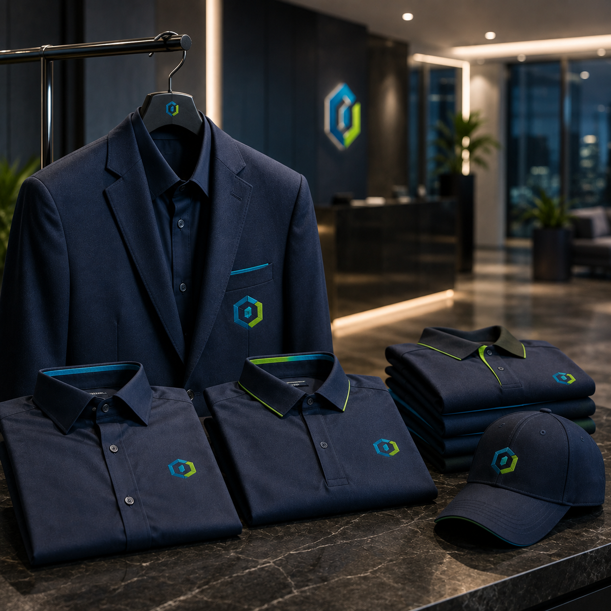 Branded uniforms