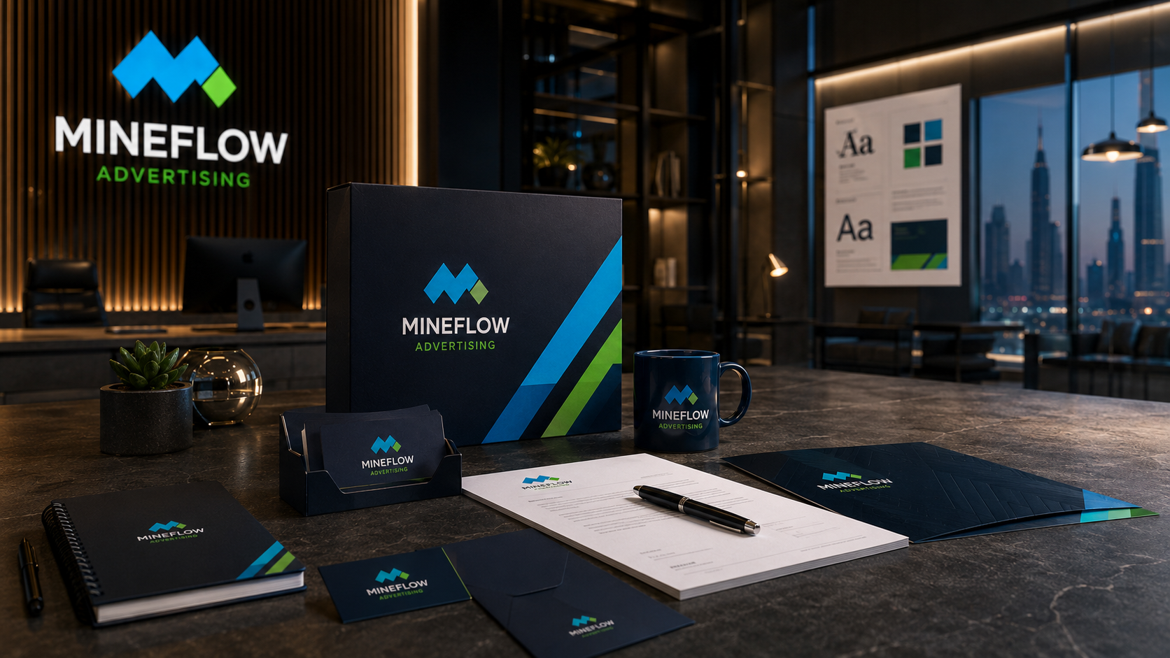 Premium branding design project