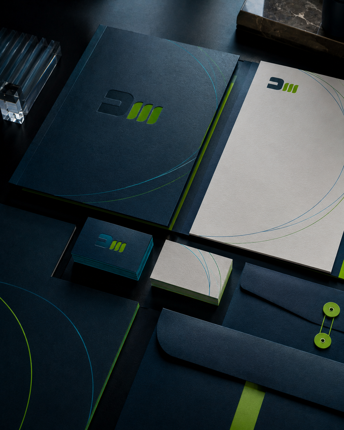 Branded stationery