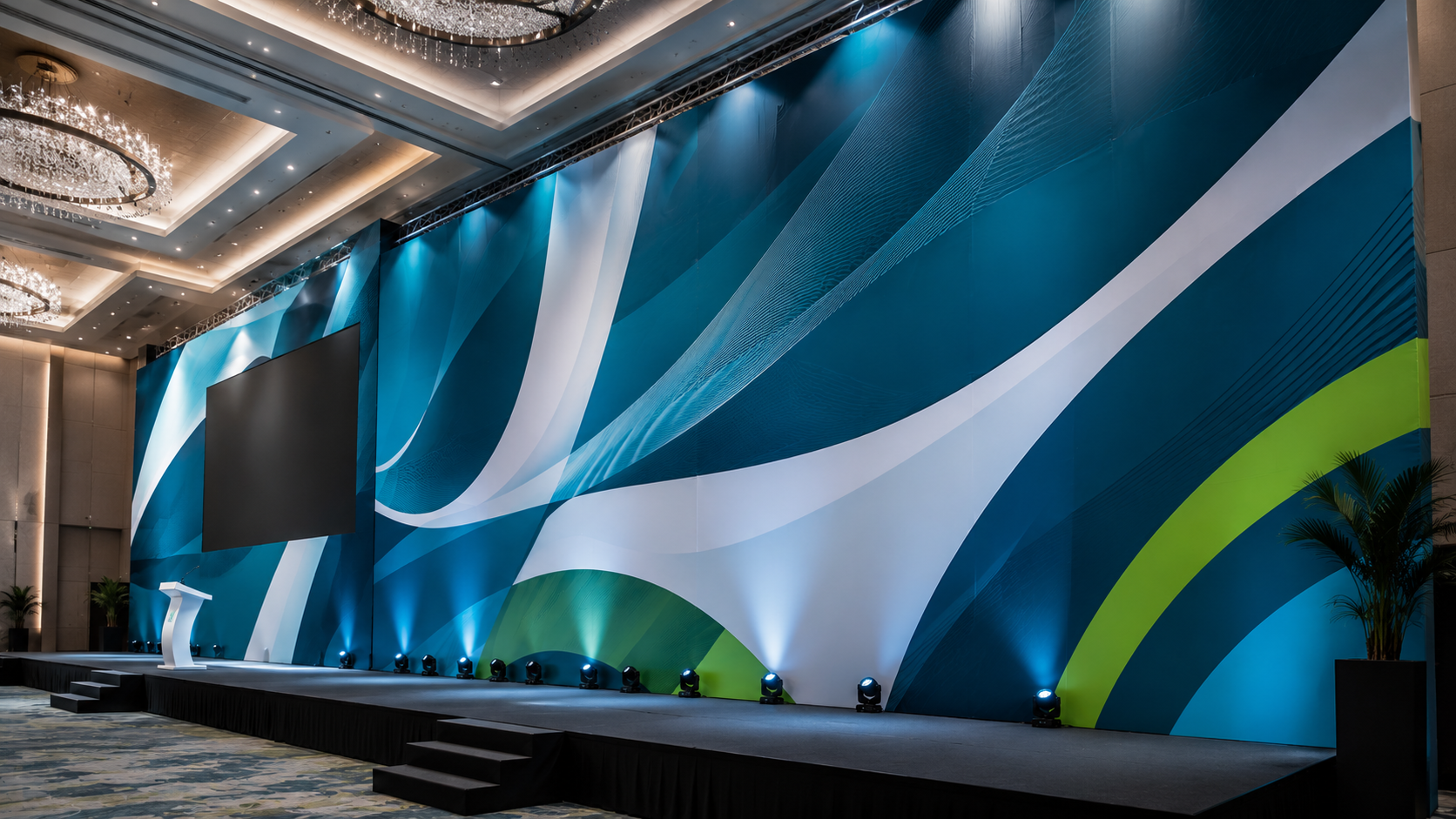 Large format banners and backdrops