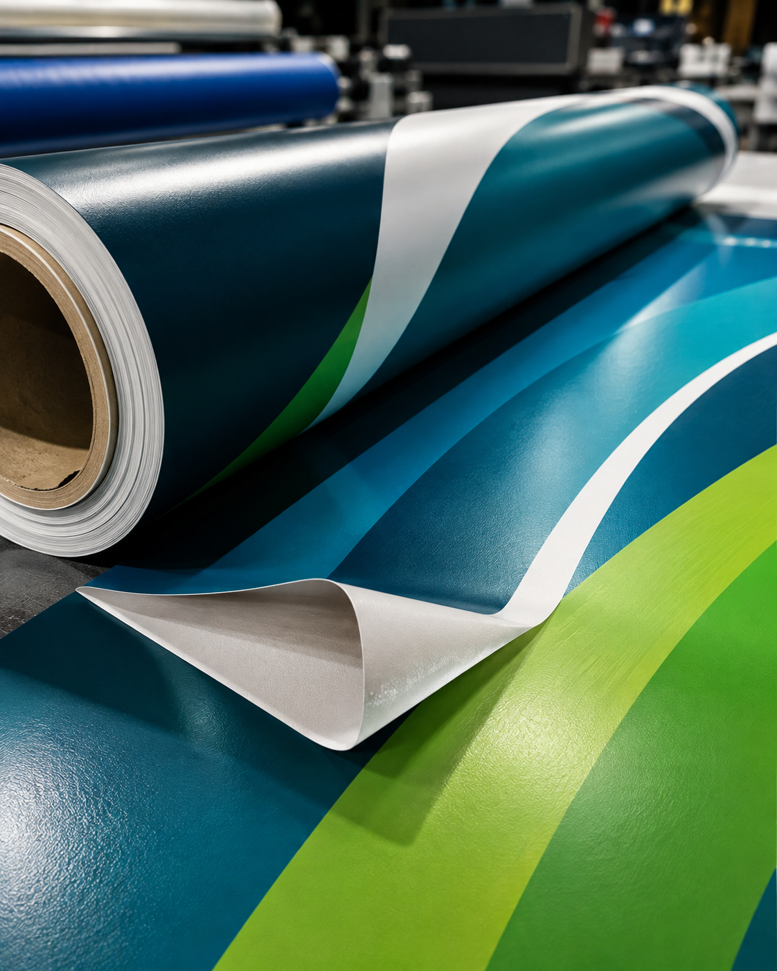 Large format vinyl printing