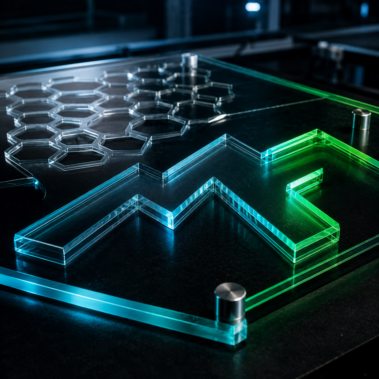 Acrylic laser cutting
