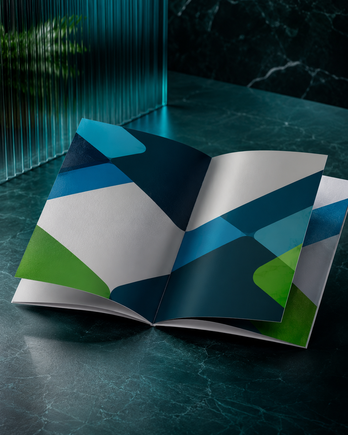 Premium offset printed brochure