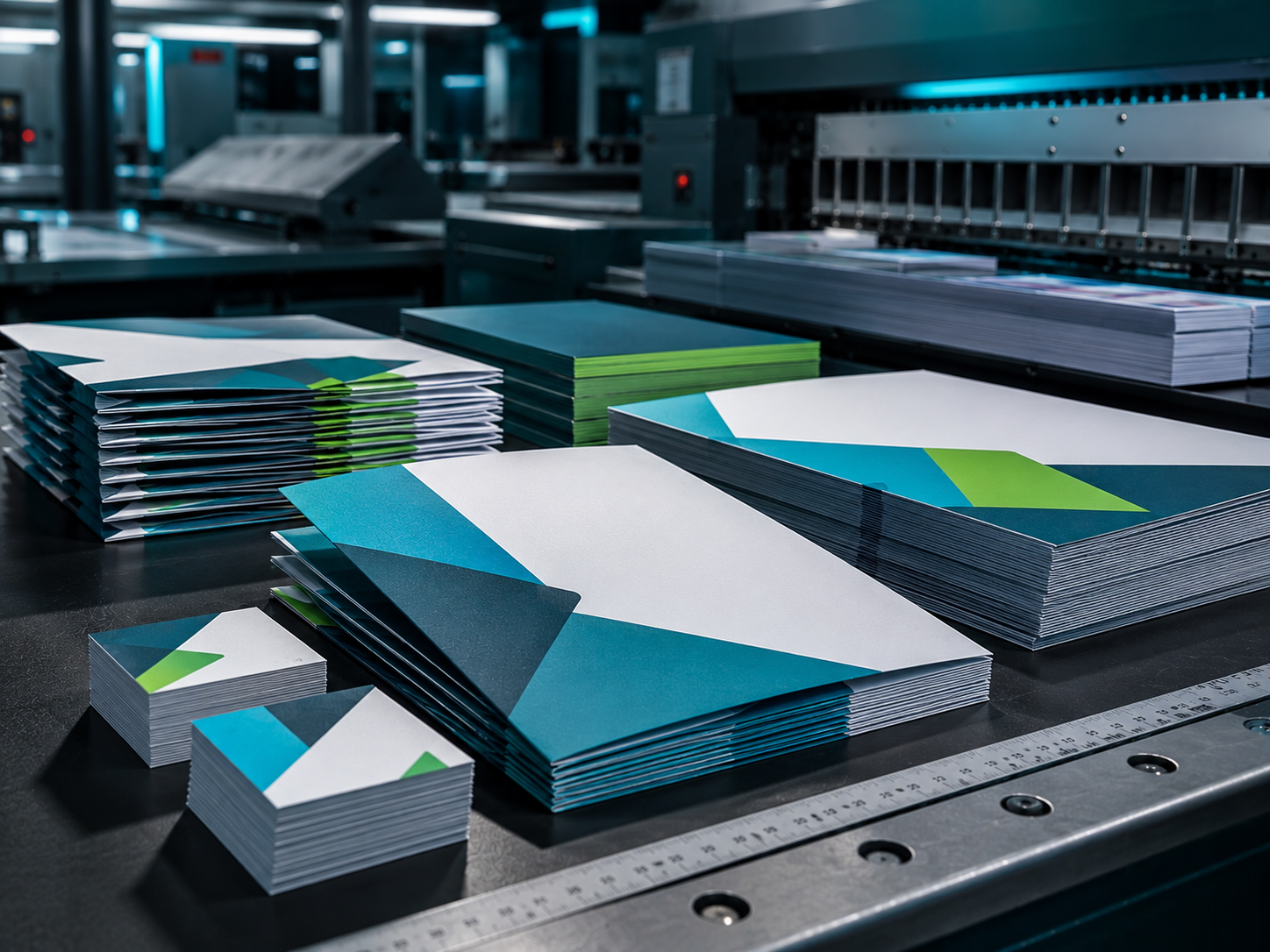 Printed material finishing