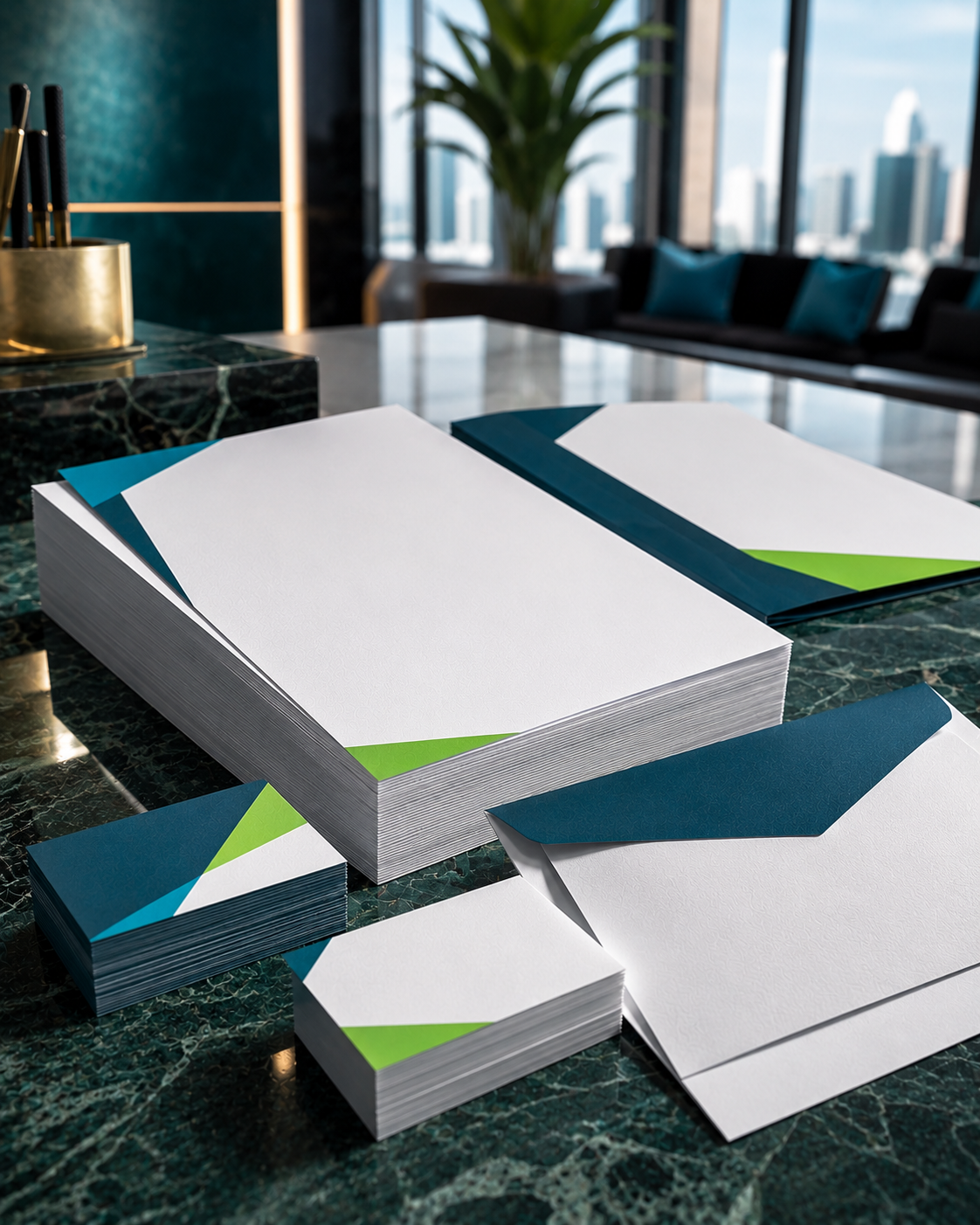 Corporate offset letterhead