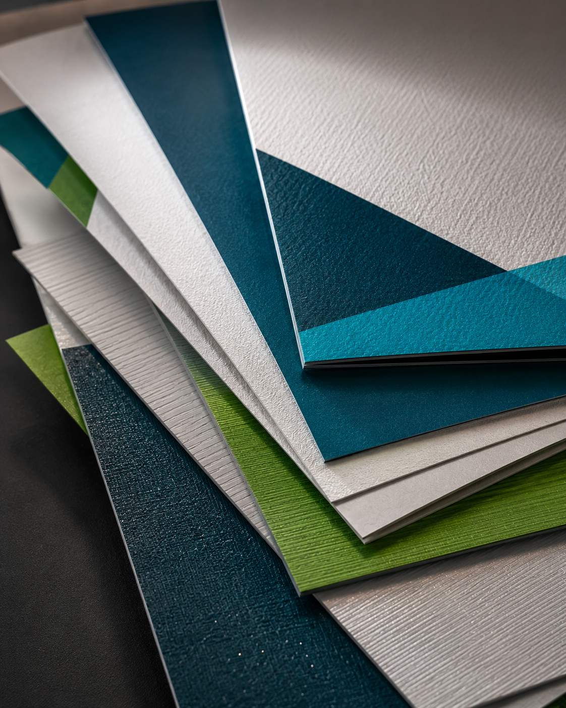 Premium printed paper finish
