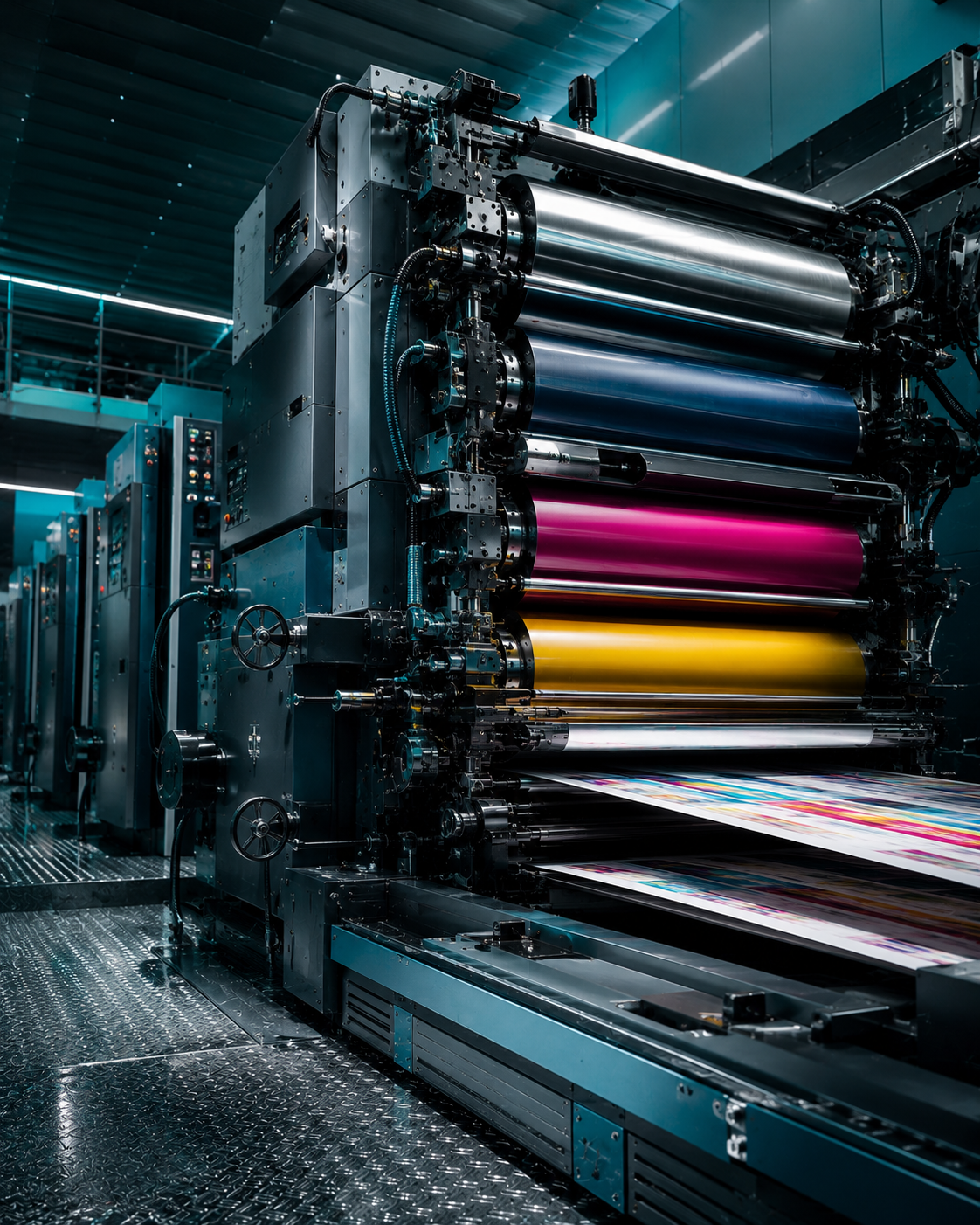 Offset printing machine