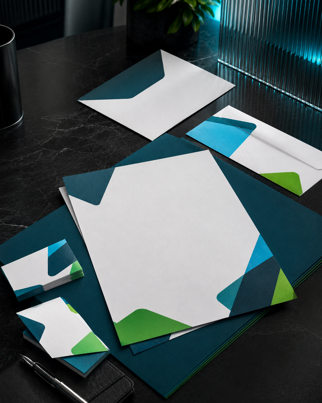 Premium offset printed stationery