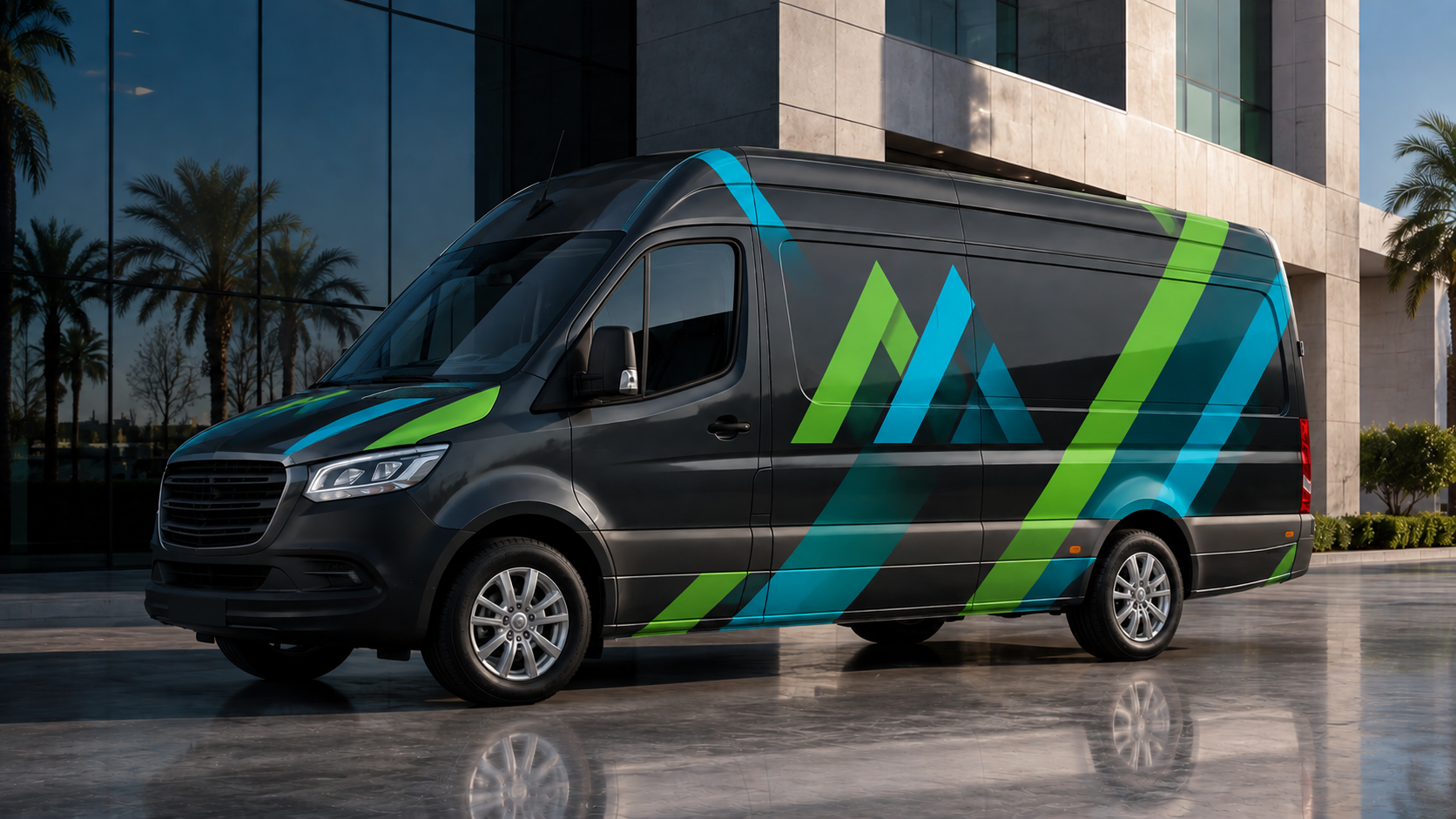 Branded vehicle
