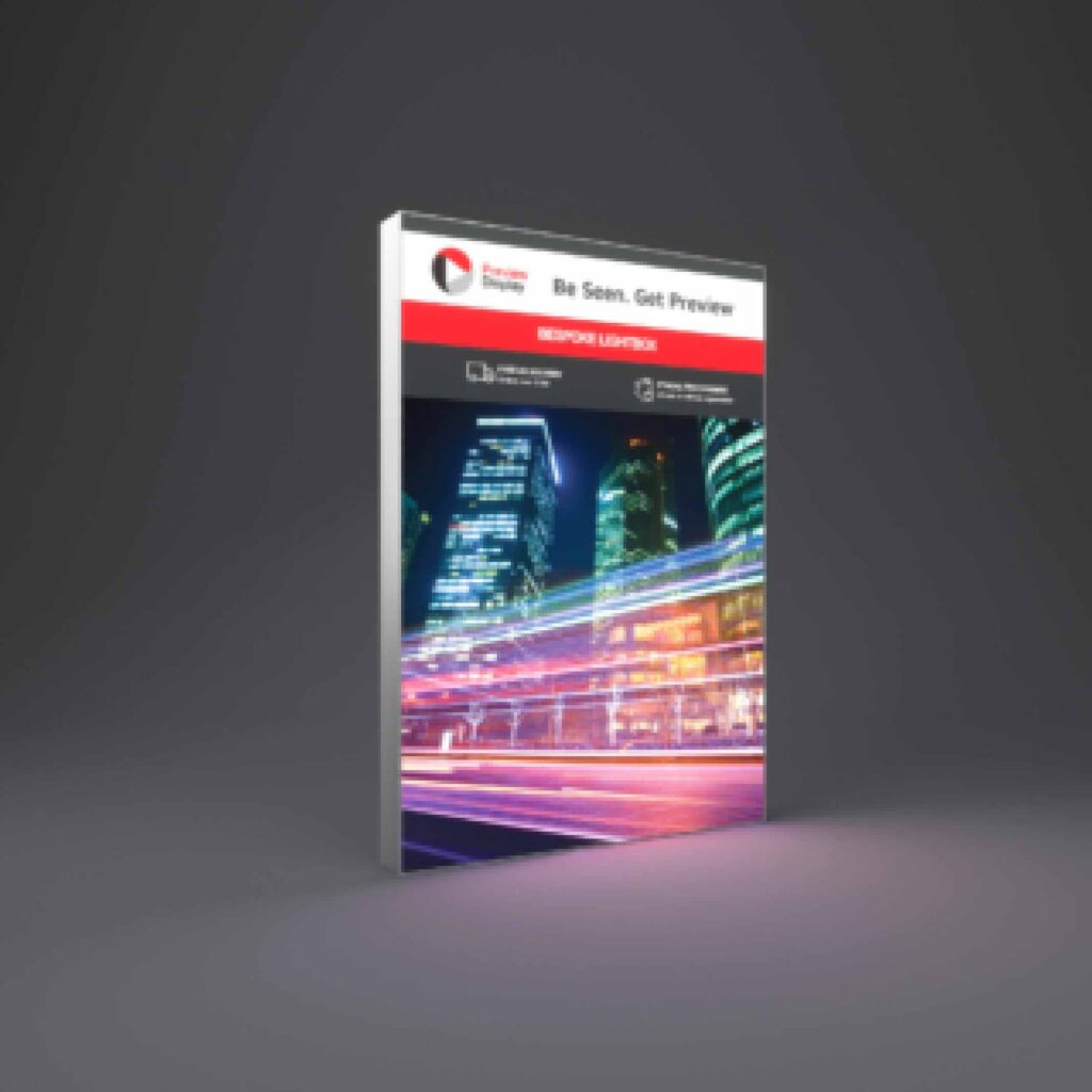 exhibition stand Led fabric lightboxes